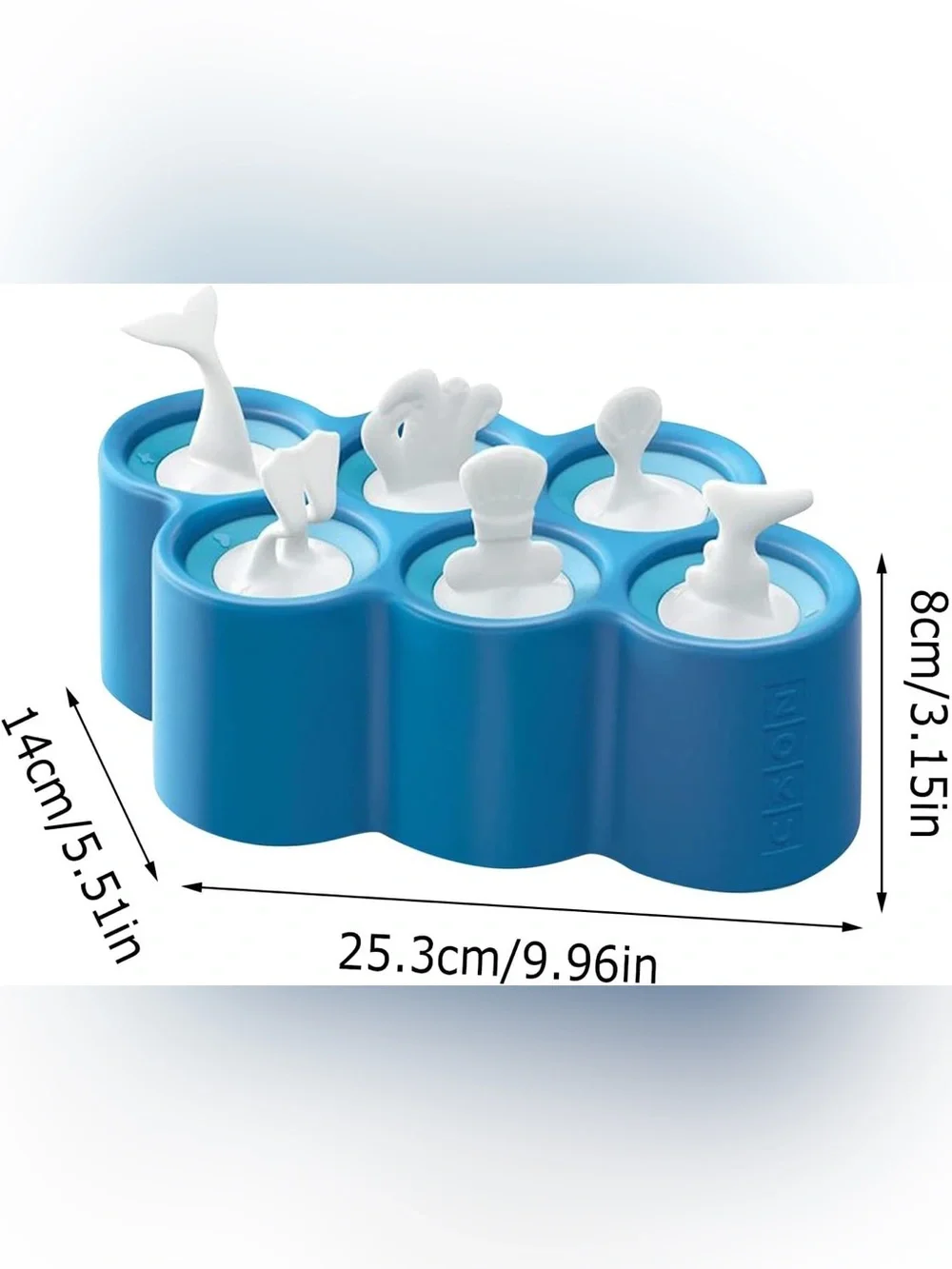 Zoku Silicone Popsicle Mold Set - Aquatic Set